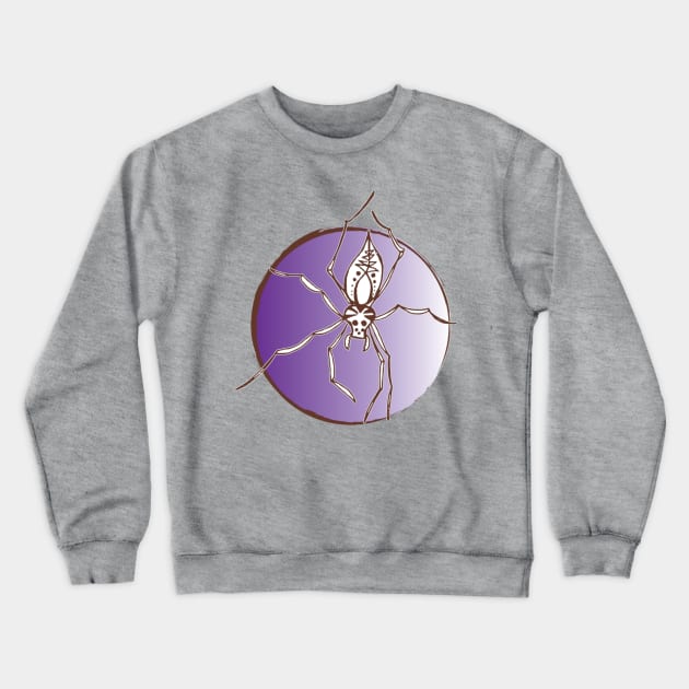 Spider Crewneck Sweatshirt by LostColoniesLarp